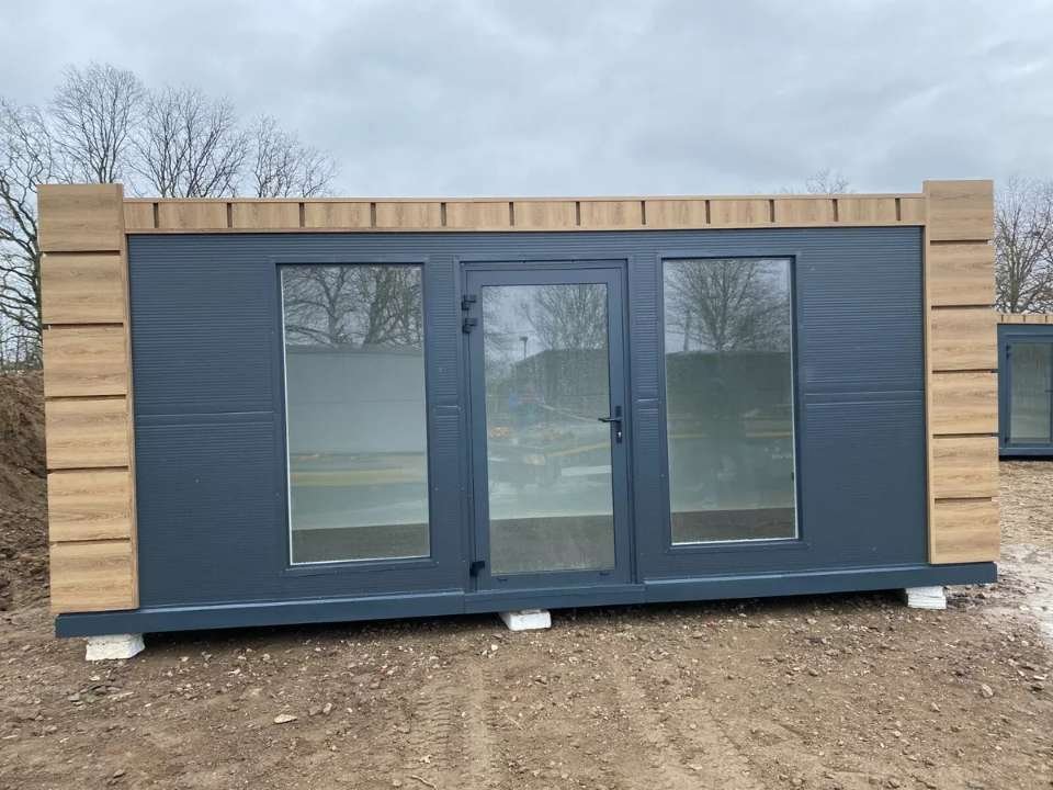 Contenedor de oficina, contenedor residencial, cobertizo de jardín, barril de jardín de oficina – Image 2